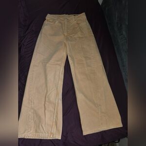 ZARA Light Orange Jeans